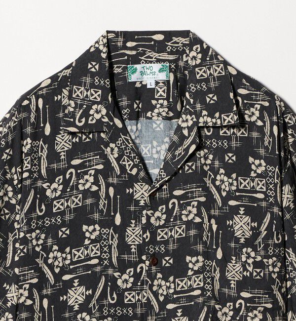 BEAUTY&YOUTH UNITED ARROWS「＜TWO PALMS＞HOOK オープンカラー シャツ」|シャツ・ブラウス|