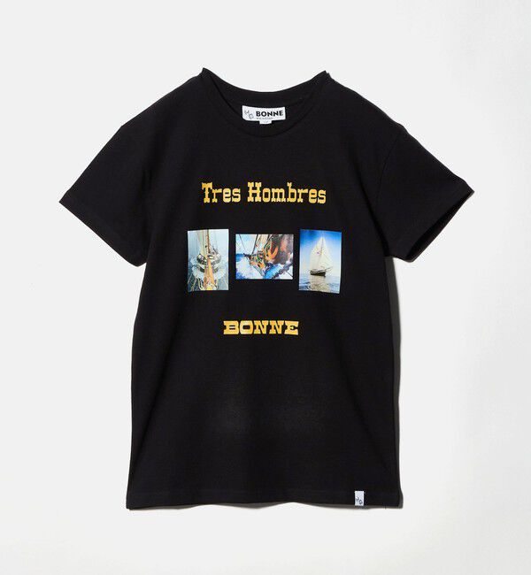 BEAUTY&YOUTH UNITED ARROWS「＜BONNE＞TRES HOMBRES プリントTシャツ」|Tシャツ・カットソー|