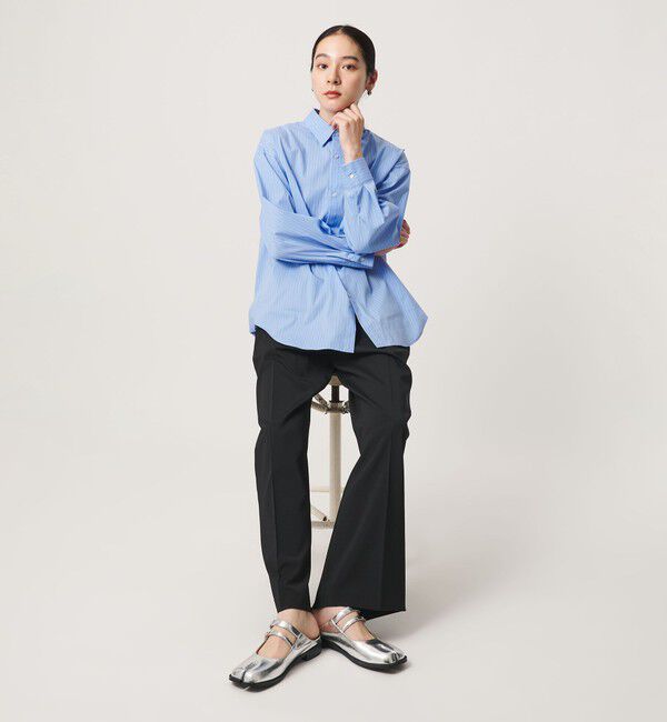 BEAUTY&YOUTH UNITED ARROWS「＜PAES＞ダブルバックル ミュール/シルバーカラー」|サンダル|