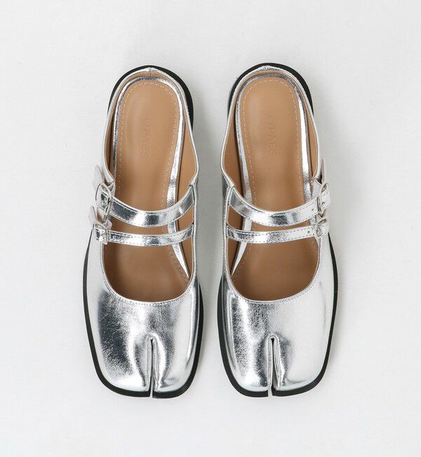 BEAUTY&YOUTH UNITED ARROWS「＜PAES＞ダブルバックル ミュール/シルバーカラー」|サンダル|