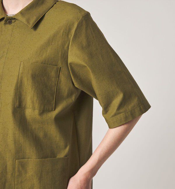 STEVEN ALAN「＜Steven Alan＞コットン サファリ シャツ」|シャツ・ブラウス|