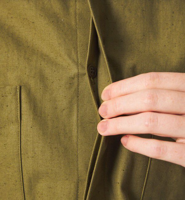 STEVEN ALAN「＜Steven Alan＞コットン サファリ シャツ」|シャツ・ブラウス|