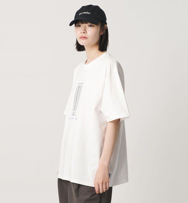 NICE WEATHER「＜NICE WEATHER＞ホテルプリント Tシャツ」|Tシャツ・カットソー|