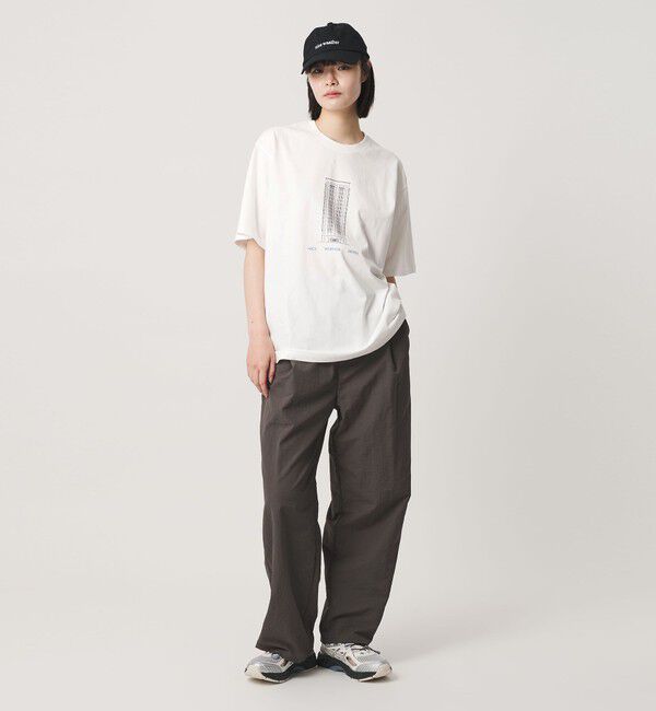 NICE WEATHER「＜NICE WEATHER＞ホテルプリント Tシャツ」|Tシャツ・カットソー|