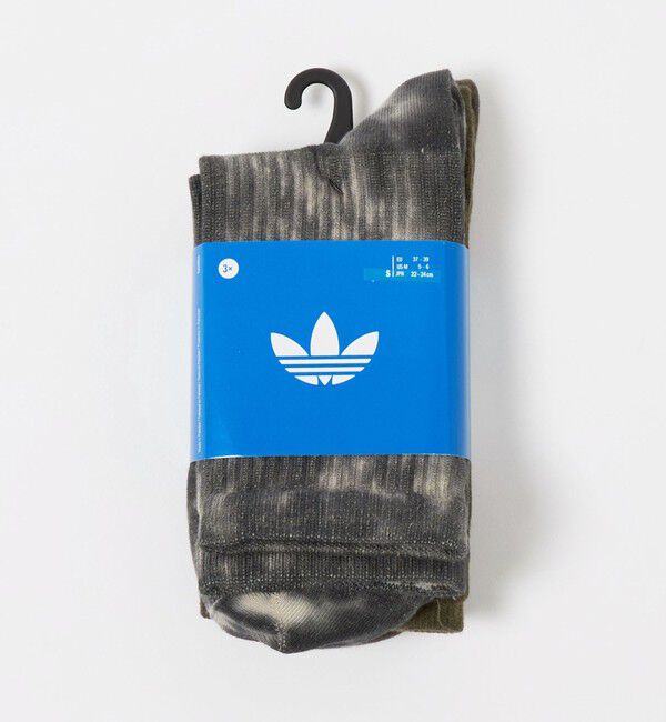 BEAUTY&YOUTH UNITED ARROWS「＜adidas Originals＞タイダイ クルーソックス/3P」|ソックス|