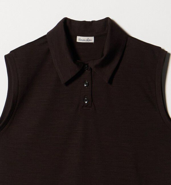 STEVEN ALAN「＜Steven Alan＞ウール ジャージー ノースリーブ プルオーバー」|Tシャツ・カットソー|