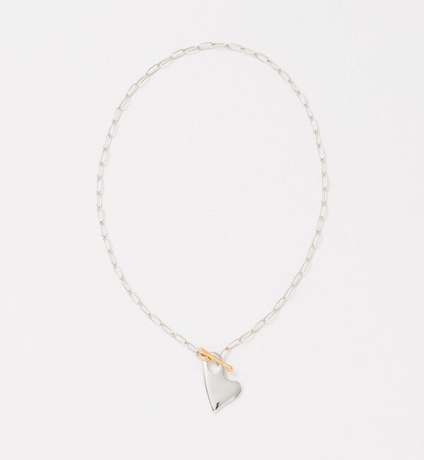 BEAUTY&YOUTH UNITED ARROWS「【別注】＜LAPUIS＞MIX Nuance heart ネックレス」|ネックレス|