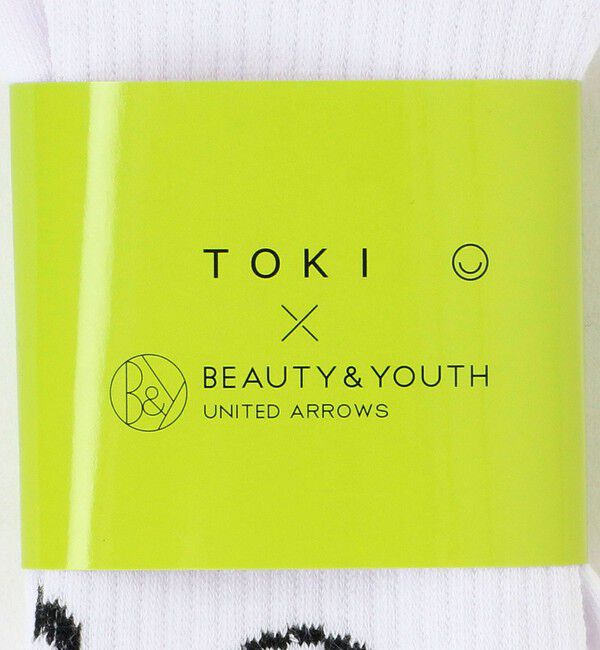 BEAUTY&YOUTH UNITED ARROWS「【別注】＜TOKI＞ロゴ ソックス」|ソックス|