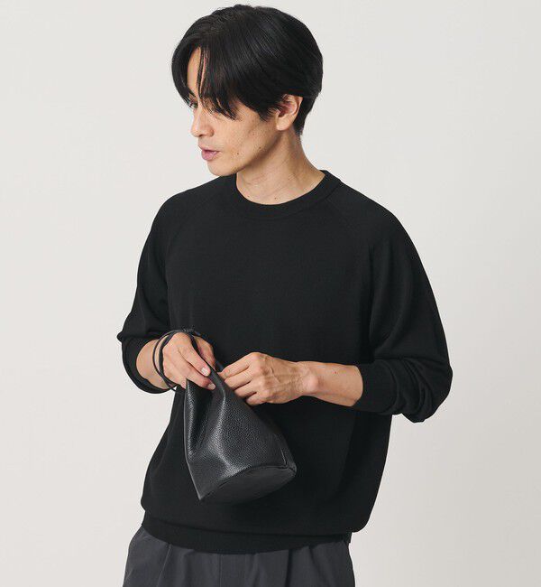 BEAUTY&YOUTH UNITED ARROWS「【WEB限定】シボ レザー パース」|ハンドバッグ|