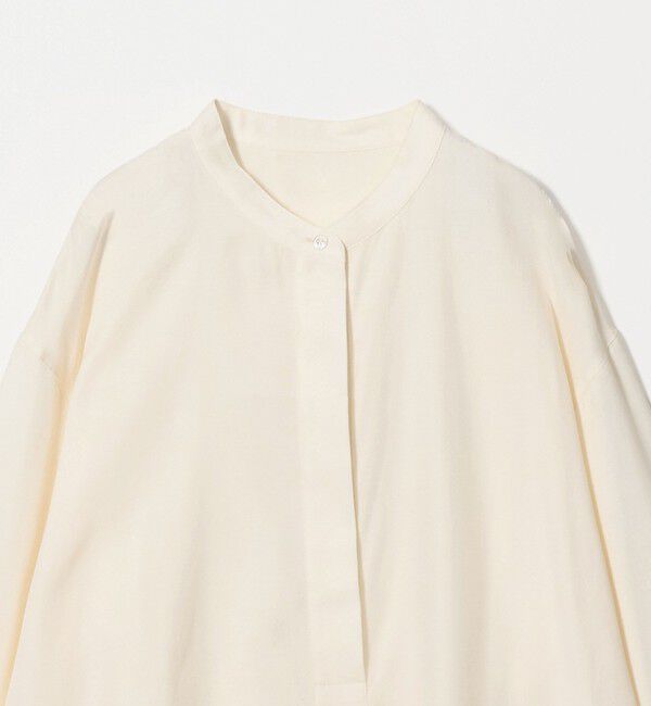 BEAUTY&YOUTH UNITED ARROWS「キュプラコットン スキッパー ブラウス」|シャツ・ブラウス|