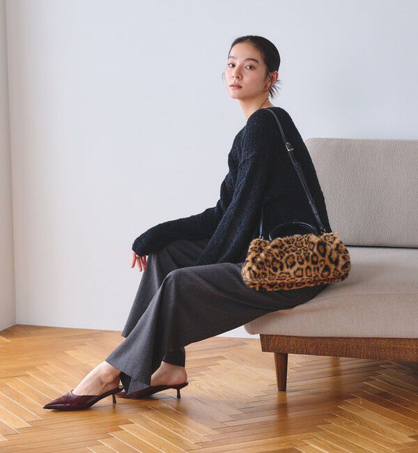 BEAUTY&YOUTH UNITED ARROWS「ファーライク 2WAY スクエア トートバッグ」|ショルダー・メッセンジャー|
