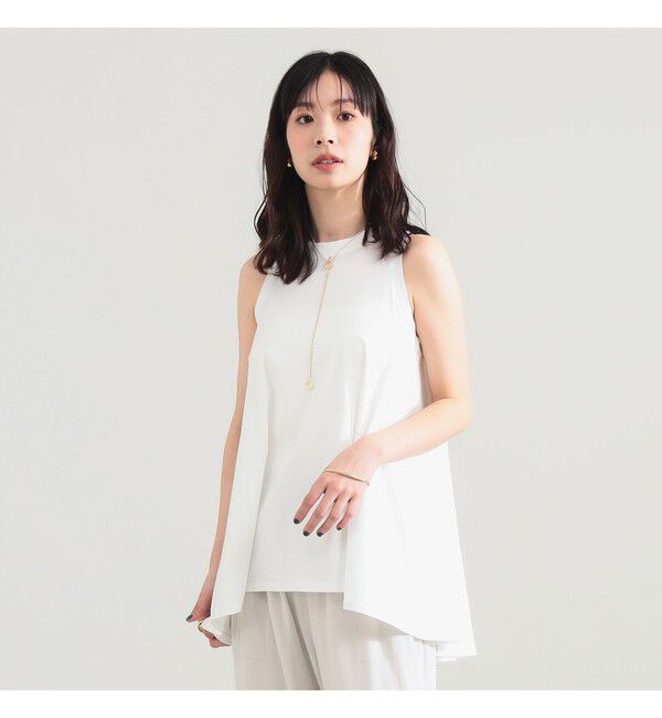 Demi-Luxe BEAMS 「COG THE BIGSMOKE / HIBA バックフレアートップス」|Tシャツ・カットソー|