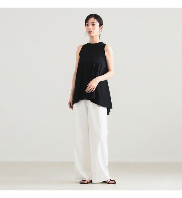Demi-Luxe BEAMS 「COG THE BIGSMOKE / HIBA バックフレアートップス」|Tシャツ・カットソー|
