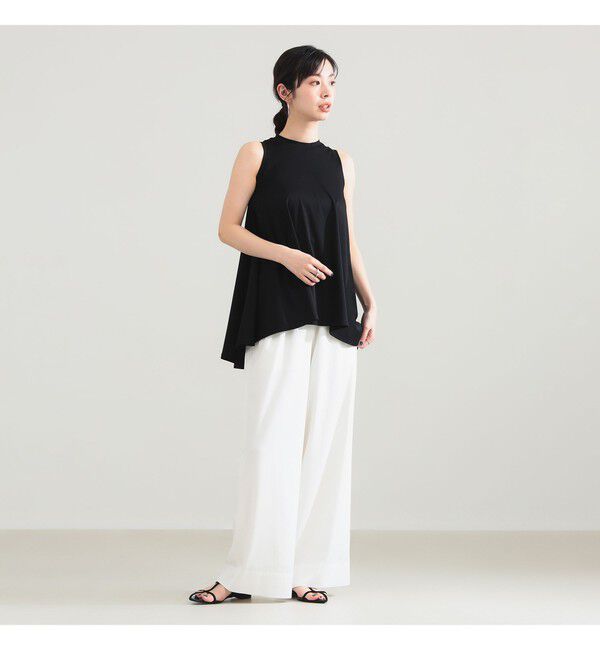Demi-Luxe BEAMS 「COG THE BIGSMOKE / HIBA バックフレアートップス」|Tシャツ・カットソー|
