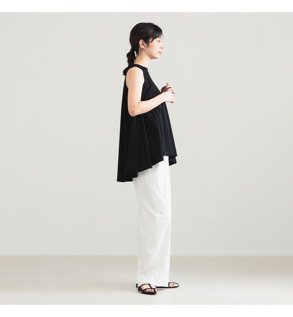 Demi-Luxe BEAMS 「COG THE BIGSMOKE / HIBA バックフレアートップス」|Tシャツ・カットソー|