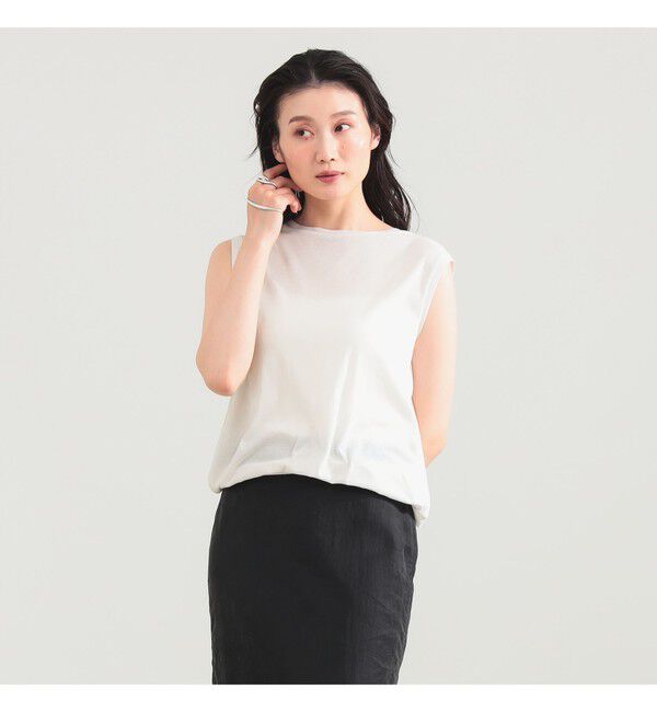 Demi-Luxe BEAMS 「COG THE BIGSMOKE / NELLY ノースリーブ トップス」|Tシャツ・カットソー|