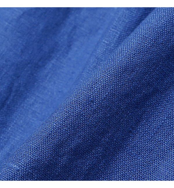 Ray BEAMS 「リネン バルーンスリーブ ワンピース 夏ワンピース 麻 リネン パフスリーブ 日除け 涼しい 大人カジュアル」|ワンピース|