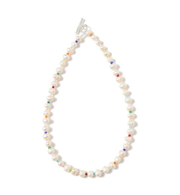 BEAMSBOY「ROSETTA PRAYER / PEARL BEADS NECKLACE」|その他|MULTI