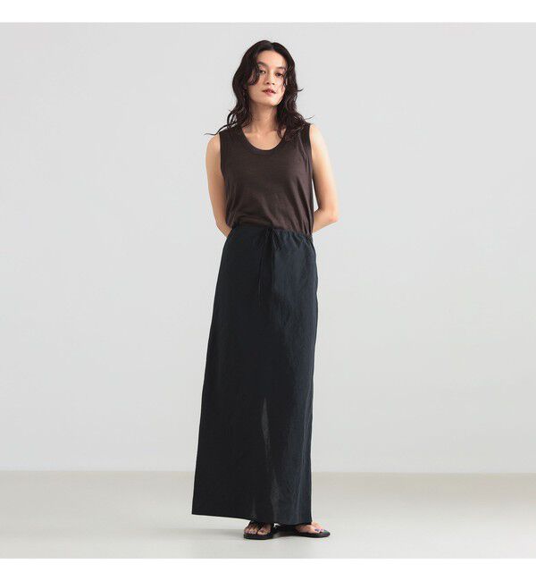 Demi-Luxe BEAMS 「コットンラミー バイアス スカート」|スカート|