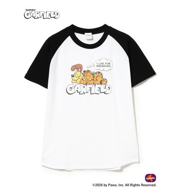 Ray BEAMS 「GARFIELD / ショート スリーブ Tシャツ」|Tシャツ・カットソー|WHITE