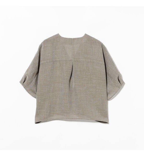 Demi-Luxe BEAMS 「ツイード メッシュ タック ジャケット」|ダッフルコート|