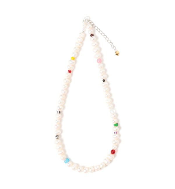 BEAMSBOY「ROSETTA PRAYER / PEARL BEADS NECKLACE」|その他|MULTI