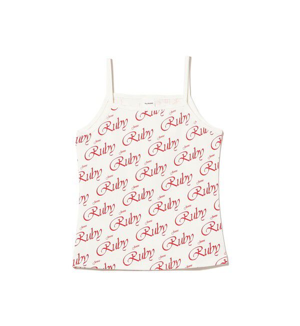 Ray BEAMS 「JENNIE / Logo Camisole」|Tシャツ・カットソー|
