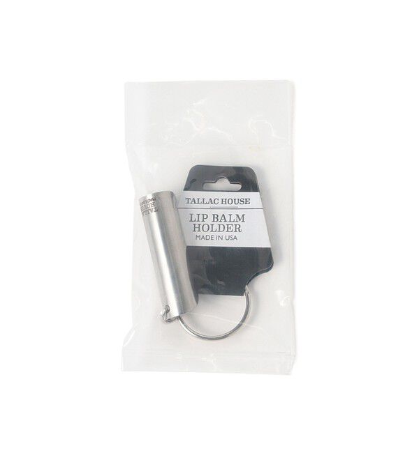 bPr BEAMS「TALLAC HOUSE / LIP BALM HOLDER STAINLESS STEEL」|キーケース|