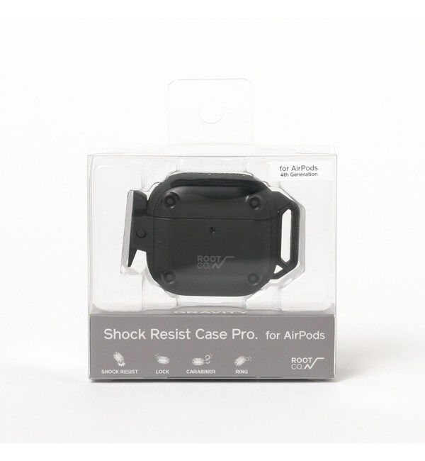 bPr BEAMS「ROOT CO. / GRAVITY Shock Resist Case Pro. for AirPods (第4世代) 専用ケース」|モバイルケース|