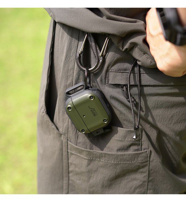 bPr BEAMS「ROOT CO. / GRAVITY Shock Resist Case Pro. for AirPods (第4世代) 専用ケース」|モバイルケース|KHAKI