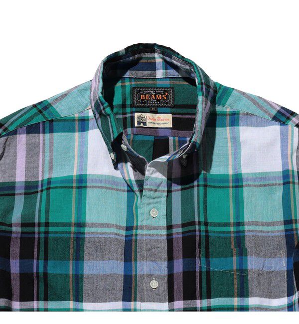 BEAMS PLUS「B.D. Classic-fit Madras」|シャツ・ブラウス|