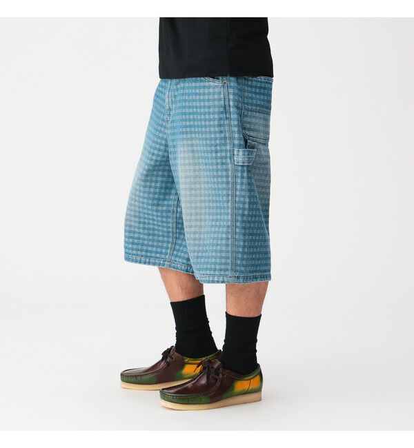BEAMS「【別注】NULL TOKYO /  CHECK DENIM SHORTS」|その他|