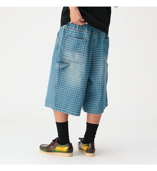 BEAMS「【別注】NULL TOKYO /  CHECK DENIM SHORTS」|その他|