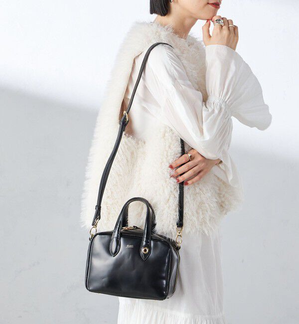 SHIPS for women「BEAURE:MINI SQ BOSTON」|ボストンバッグ|