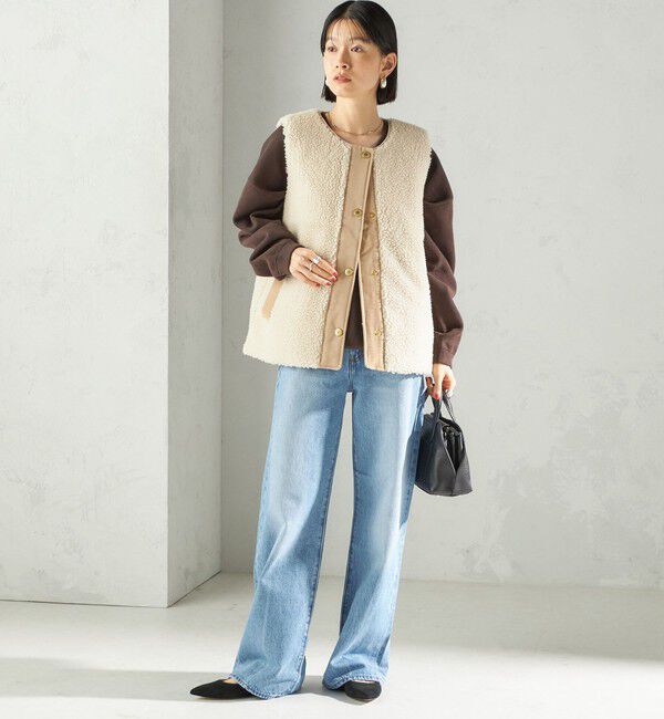 SHIPS for women「《一部予約》【一部SHIPS別注】Barbour: DULSIE LINER」|ベスト・ジレ|