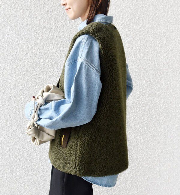 SHIPS for women「《一部予約》【一部SHIPS別注】Barbour: DULSIE LINER」|ベスト・ジレ|