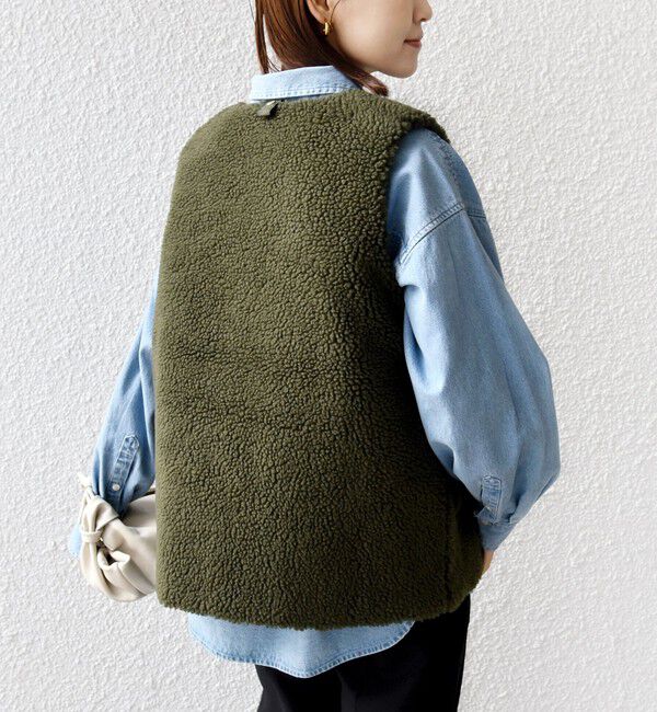 SHIPS for women「《一部予約》【一部SHIPS別注】Barbour: DULSIE LINER」|ベスト・ジレ|