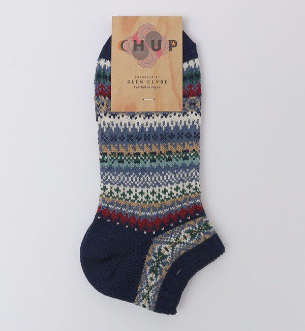 SHIPS「CHUP: SNEACHTA ANKLE SOCKS」|ソックス|ネイビー