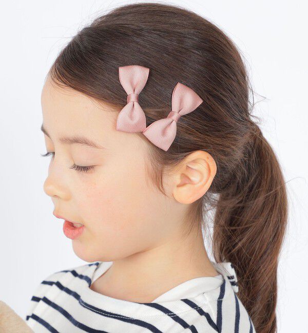 SHIPS KIDS「SHIPS KIDS:リボン ヘアクリップ 2コセット」|その他|
