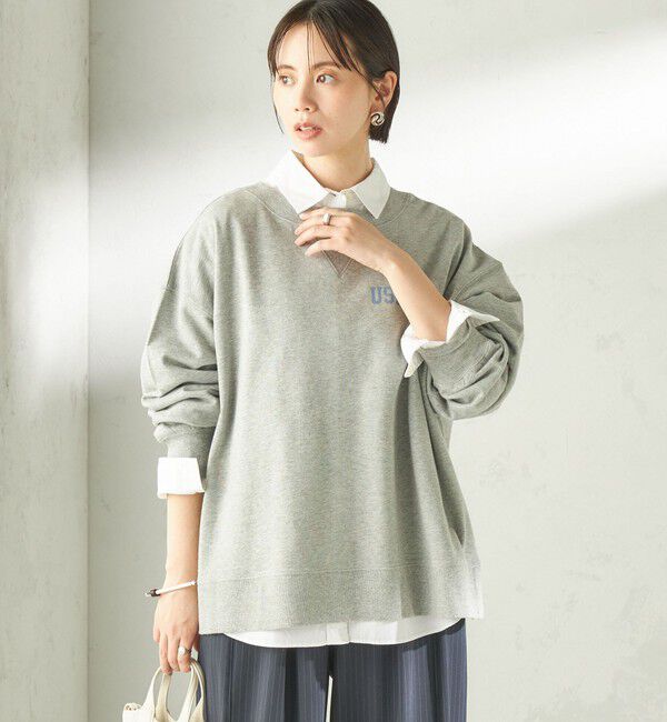 SHIPS for women「NINE CASE:〈洗濯機可能〉裏毛 スウェット プルオーバー」|スウェット・ジャージ|
