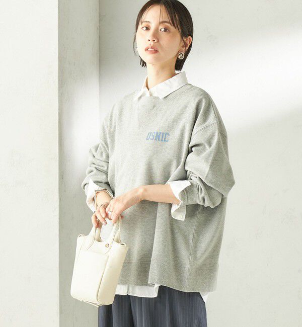 SHIPS for women「NINE CASE:〈洗濯機可能〉裏毛 スウェット プルオーバー」|スウェット・ジャージ|