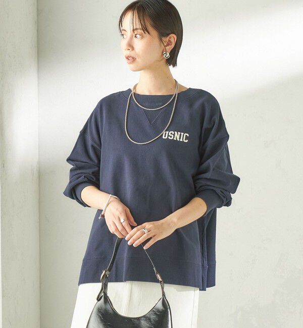 SHIPS for women「NINE CASE:〈洗濯機可能〉裏毛 スウェット プルオーバー」|スウェット・ジャージ|