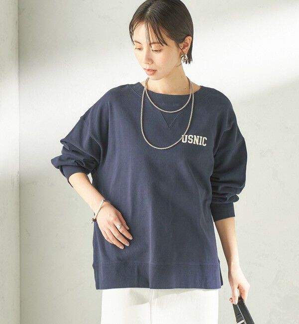 SHIPS for women「NINE CASE:〈洗濯機可能〉裏毛 スウェット プルオーバー」|スウェット・ジャージ|