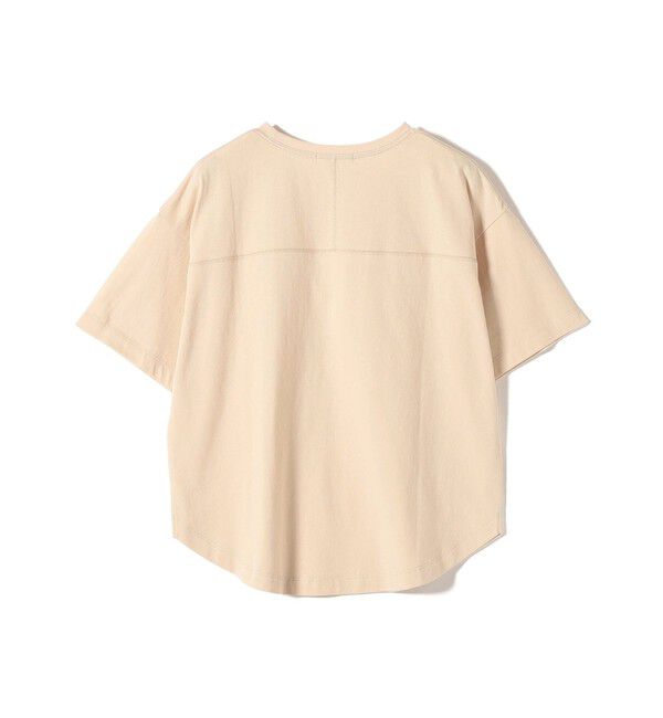 SHIPS for women「【SHIPS別注】81BRANCA: 5分袖 ロゴ TEE」|Tシャツ・カットソー|