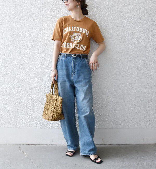 SHIPS any「Mixta:〈洗濯機可能〉MIXTIGER プリント TEE」|Tシャツ・カットソー|