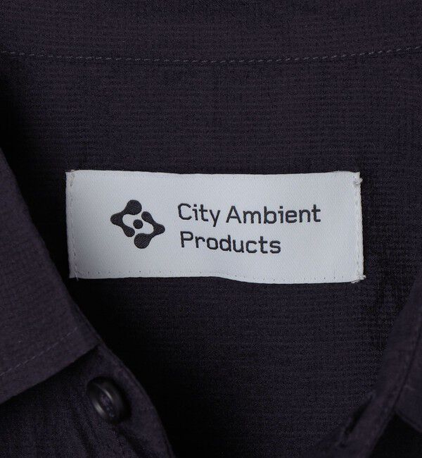 SHIPS「City Ambient Products: Cityform スーパーライト ナイロン リップ ショートスリーブ シャツ」|シャツ・ブラウス|