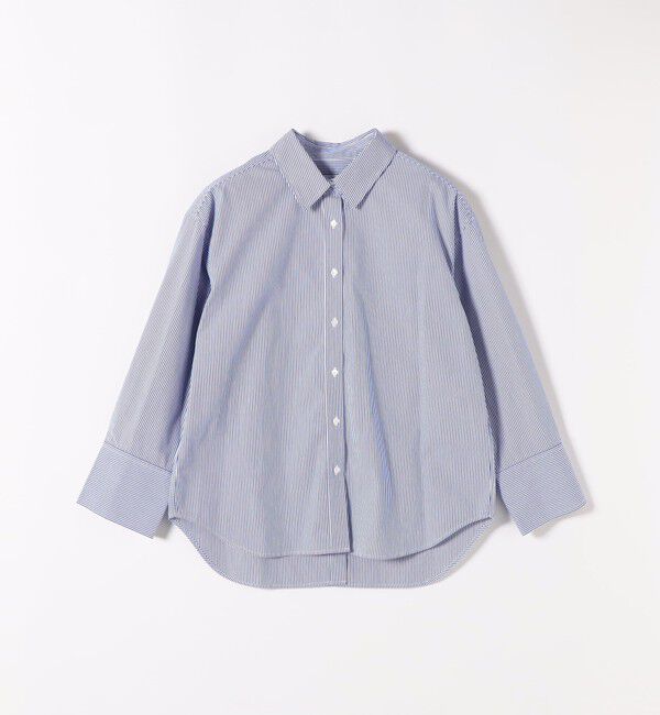 quaranciel「《予約》quaranciel:〈UVカット/洗濯機可能〉UNITO plus レギュラーカラー ルーズ シャツ」|シャツ・ブラウス|