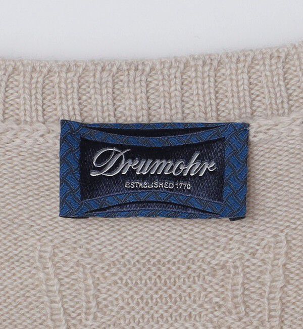 SHIPS「Drumohr: ウール ミドルゲージ クルーネック ニット」|ニット・セーター|