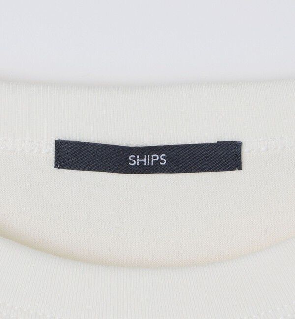SHIPS「【WEB限定】SHIPS:〈汗染み防止加工〉ポケット ロングスリーブ Tシャツ」|Tシャツ・カットソー|