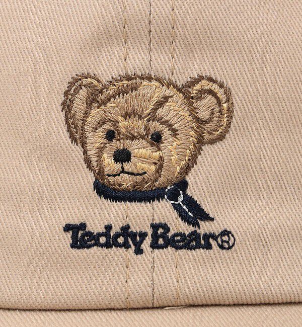 SHIPS Colors 「《予約》SHIPS Colors:〈手洗い可能〉TeddyBear(R) コラボ ツイル キャップ◆」|キャップ・キャスケット|